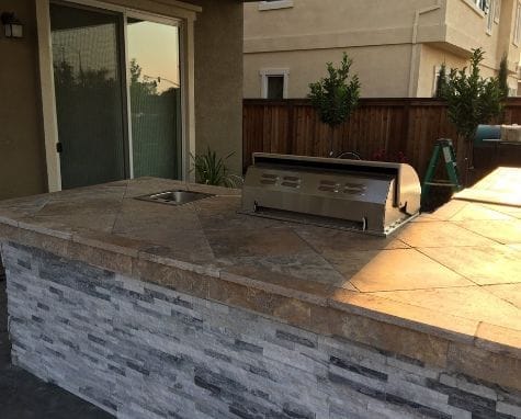 this image shows concrete countertops in Scottsdale AZ